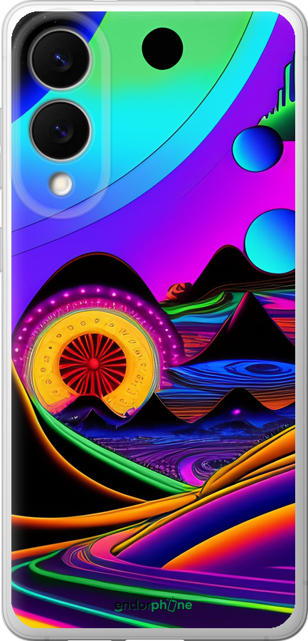 Силиконовый чехол Абстракция v3 для Samsung Galaxy S25 Edge - 5620u-3923 изображение 