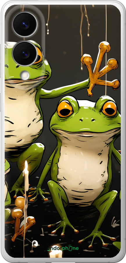 Силіконовий чехол Жабки 2 для Samsung Galaxy S25 Edge - 5657u-3923 изображение 