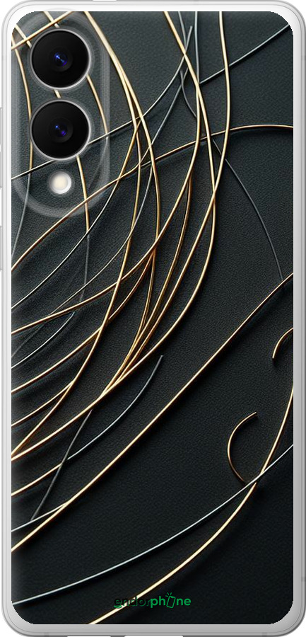 Силиконовый чехол Связь между мирами для Samsung Galaxy S25 Edge - 5837u-3923 изображение 