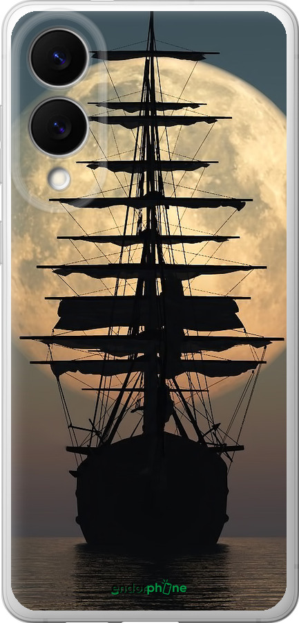 Силіконовий чехол Корабель для Samsung Galaxy S25 Edge - 5998u-3923 изображение 