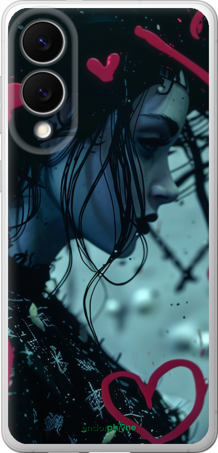 Силіконовий чехол XO Love v2 для Samsung Galaxy S25 Edge - 6057u-3923 изображение 