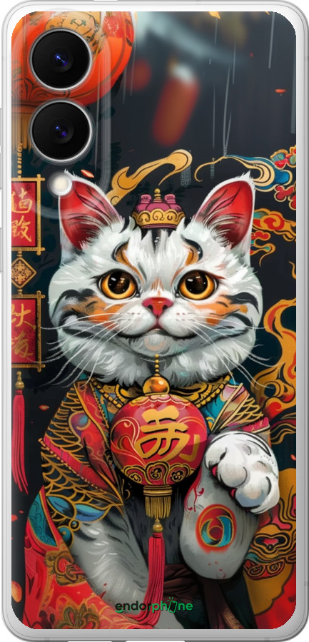 Силіконовий чехол China Cat v2 для Samsung Galaxy S25 Edge - 6135u-3923 изображение 
