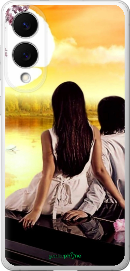 Силиконовый чехол Sunset для Samsung Galaxy S25 Edge - 6607u-3923 изображение 