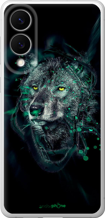 Силиконовый чехол Wolf для Samsung Galaxy S25 Edge - 6610u-3923 изображение 