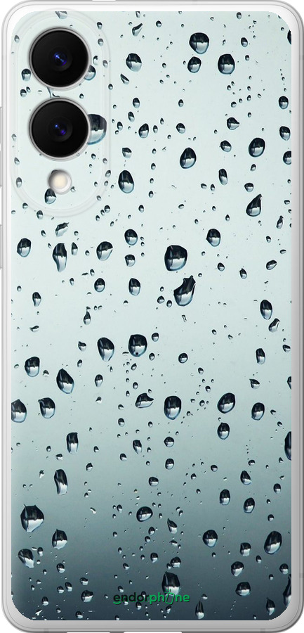 Силіконовий чехол Скло в краплях для Samsung Galaxy S25 Edge - 848u-3923 изображение 