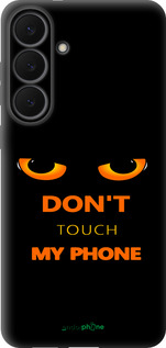 Силиконовый чехол Don't touch the phone для Samsung Galaxy S25 FE - 4261u-4094 изображение 