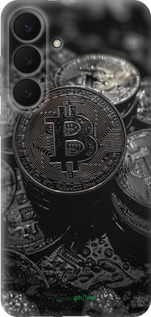 Силиконовый чехол Black Bitcoin для Samsung Galaxy S25 FE - 6090u-4094 изображение 