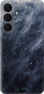 Силиконовый чехол Голубые облака, Голубая луна для Samsung Galaxy S25 FE - 6398u-4094 изображение 