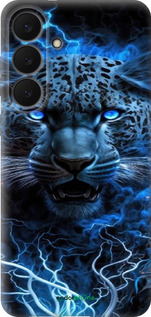 Силиконовый чехол Ледяной леопард для Samsung Galaxy S25 FE - 6460u-4094 изображение 