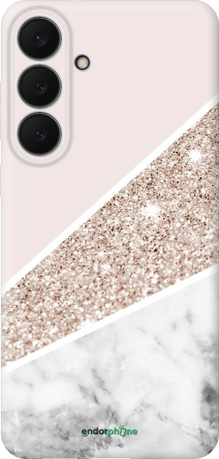 Силиконовый чехол Пастельный мрамор для Samsung Galaxy S25 FE - 4342u-4094 изображение 
