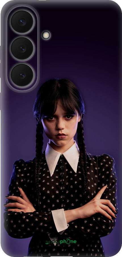 Силіконовий чехол Wednesday v3 для Samsung Galaxy S25 FE - 5517u-4094 изображение 