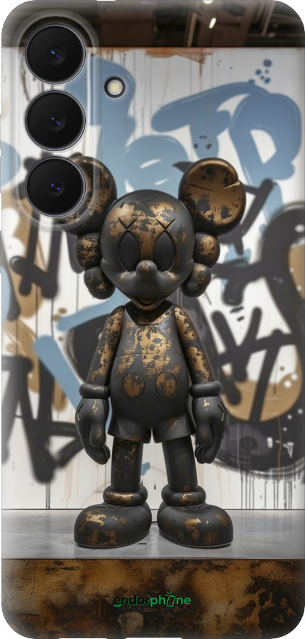 Силиконовый чехол Bronze kaws v2 для Samsung Galaxy S25 FE - 6098u-4094 изображение 