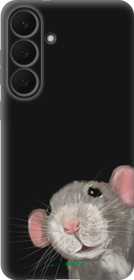 Силиконовый чехол The Peeking Rat для Samsung Galaxy S25 FE - 6442u-4094 изображение 