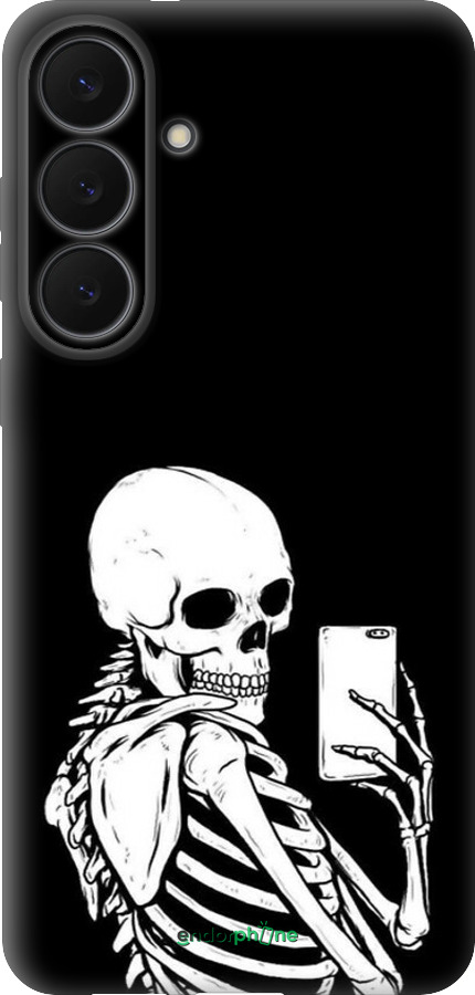 Силіконовий чехол Скелет робить Selfie для Samsung Galaxy S25 FE - 6535u-4094 изображение 