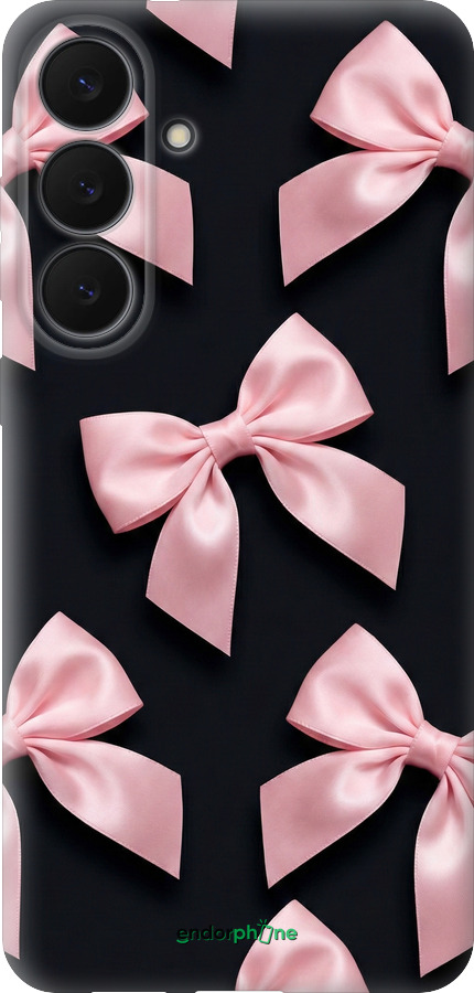 Силиконовый чехол Coquette Ribbons Dark Coquette для Samsung Galaxy S25 FE - 6767u-4094 изображение 