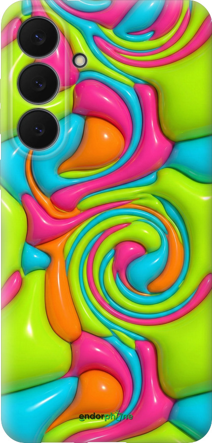 Силиконовый чехол Y2K Jelly Dream для Samsung Galaxy S25 FE - 6780u-4094 изображение 