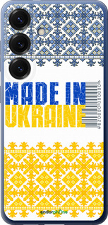 Силиконовый чехол Made in Ukraine для Samsung Galaxy S25 Plus - 1146u-3826 изображение 