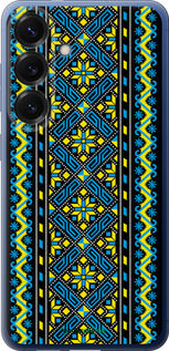 Силиконовый чехол Вышиванка 39 для Samsung Galaxy S25 Plus - 1173u-3826 изображение 
