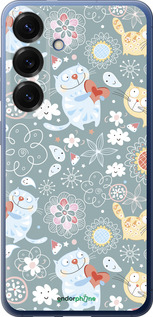 Силіконовий чехол Кошенята v3 для Samsung Galaxy S25 Plus - 1223u-3826 изображение 