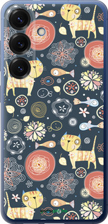 Силіконовий чехол Кошенята v4 для Samsung Galaxy S25 Plus - 1224u-3826 изображение 