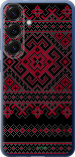 Силіконовий чехол Вишиванка 52 для Samsung Galaxy S25 Plus - 1763u-3826 изображение 