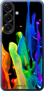 Силіконовий чехол Бризки фарби для Samsung Galaxy S25 Plus - 3957u-3826 изображение 