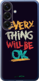 Силиконовый чехол Все будет хорошо для Samsung Galaxy S25 Plus - 4068u-3826 изображение 