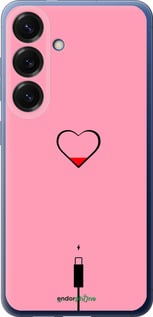 Силіконовий чехол Підзарядка серця1 для Samsung Galaxy S25 Plus - 4275u-3826 изображение 