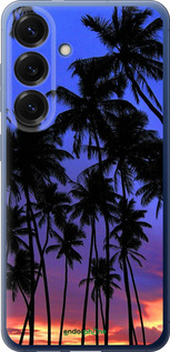 Силиконовый чехол Пальмы для Samsung Galaxy S25 Plus - 4324u-3826 изображение 