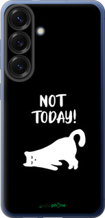 Силиконовый чехол Уставший кот для Samsung Galaxy S25 Plus - 4535u-3826 изображение 