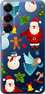 Силиконовый чехол Новогодний 1 для Samsung Galaxy S25 Plus - 4614u-3826 изображение 