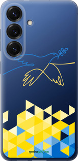 Силиконовый чехол Птица мира для Samsung Galaxy S25 Plus - 5231u-3826 изображение 