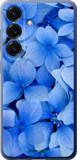 Силиконовый чехол Синие цветы для Samsung Galaxy S25 Plus - 526u-3826 изображение 