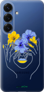 Силіконовий чехол Дівчина v4 для Samsung Galaxy S25 Plus - 5276u-3826 изображение 