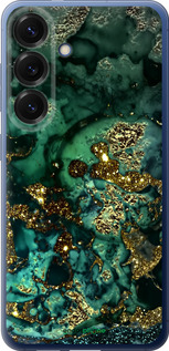Силіконовий чехол Мармур золото багатство для Samsung Galaxy S25 Plus - 5419u-3826 изображение 