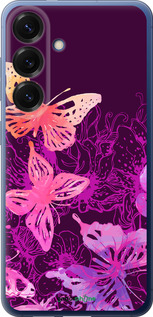 Силіконовий чехол Метелики v2 для Samsung Galaxy S25 Plus - 5475u-3826 изображение 