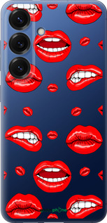 Силіконовий чехол Губи v3 для Samsung Galaxy S25 Plus - 5477u-3826 изображение 
