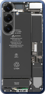 Силиконовый чехол Детали смартфона для Samsung Galaxy S25 Plus - 5487u-3826 изображение 