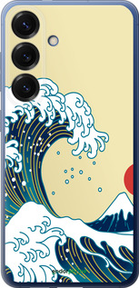 Силиконовый чехол Японские волны для Samsung Galaxy S25 Plus - 5533u-3826 изображение 