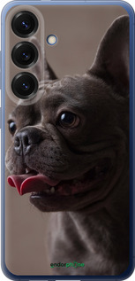 Силиконовый чехол Милый бульдог для Samsung Galaxy S25 Plus - 5546u-3826 изображение 