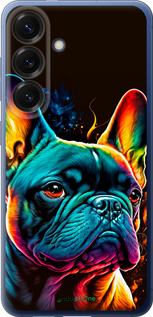 Силіконовий чехол Яскравий бульдог для Samsung Galaxy S25 Plus - 5547u-3826 изображение 