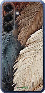 Силиконовый чехол Листья в стиле бохо для Samsung Galaxy S25 Plus - 5643u-3826 изображение 