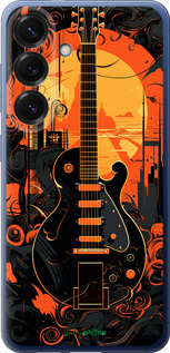 Силиконовый чехол Гитара для Samsung Galaxy S25 Plus - 5957u-3826 изображение 