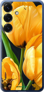Силиконовый чехол Желтые тюльпаны для Samsung Galaxy S25 Plus - 5991u-3826 изображение 