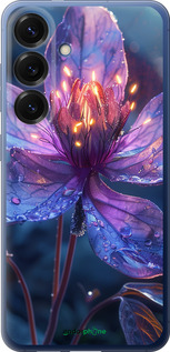 Силиконовый чехол Магический цветок для Samsung Galaxy S25 Plus - 6038u-3826 изображение 