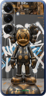 Силіконовий чехол Bronze kaws v3 для Samsung Galaxy S25 Plus - 6099u-3826 изображение 
