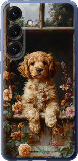 Силиконовый чехол Щенок cocker spaniel для Samsung Galaxy S25 Plus - 6136u-3826 изображение 