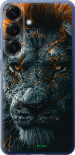 Силиконовый чехол Пламенный лев для Samsung Galaxy S25 Plus - 6153u-3826 изображение 
