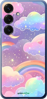 Силіконовий чехол Хмари та веселка для Samsung Galaxy S25 Plus - 6312u-3826 изображение 