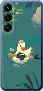 Силиконовый чехол Уточка с автоматом для Samsung Galaxy S25 Plus - 6356u-3826 изображение 